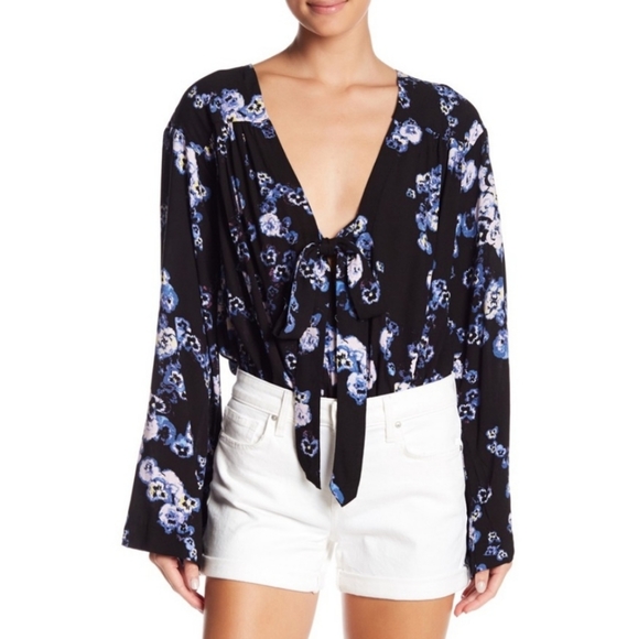 ✨50% OFF✨ NWT Free People floral bodysuit - Picture 4 of 13